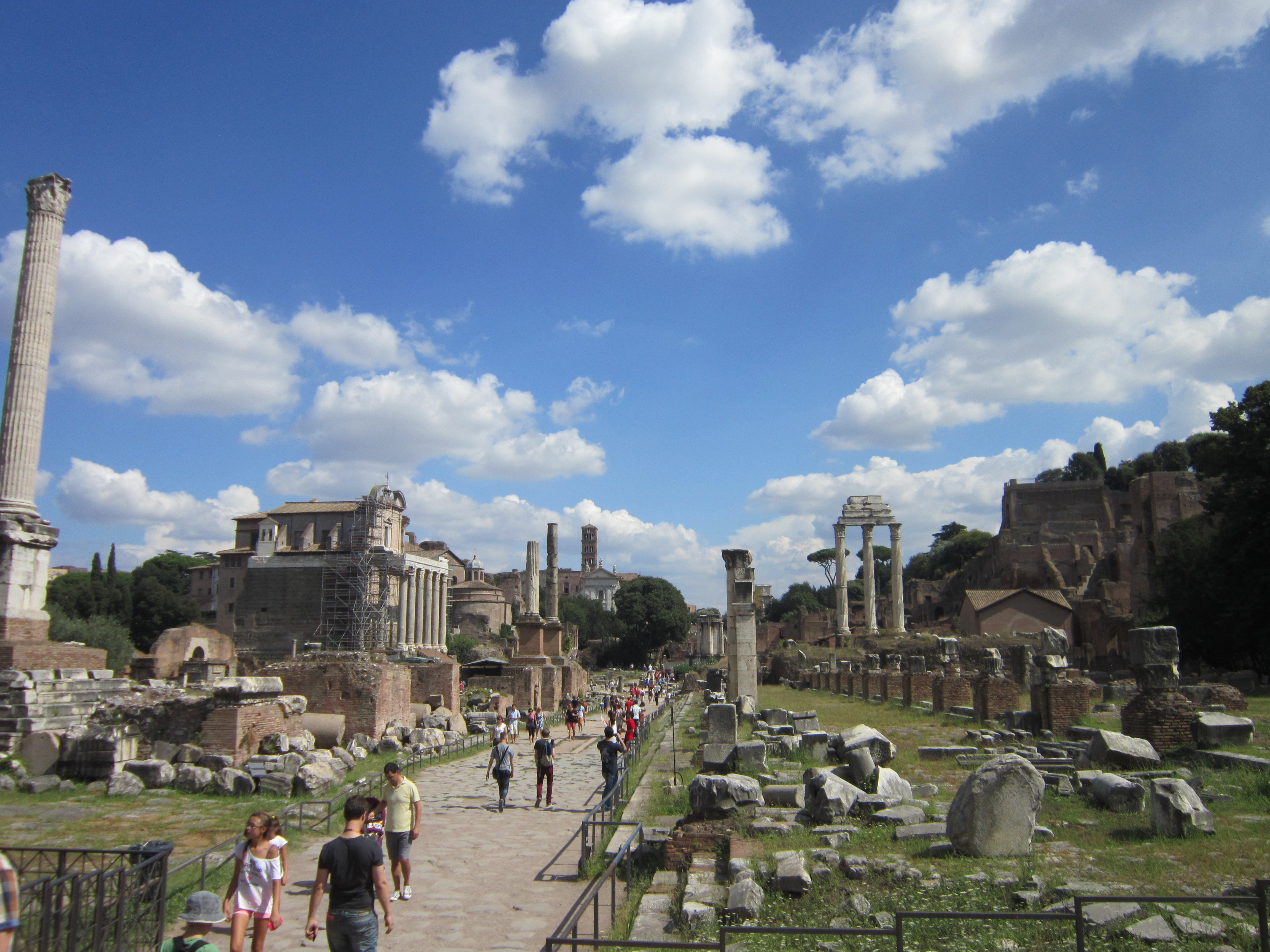 Italy backpacking itinerary